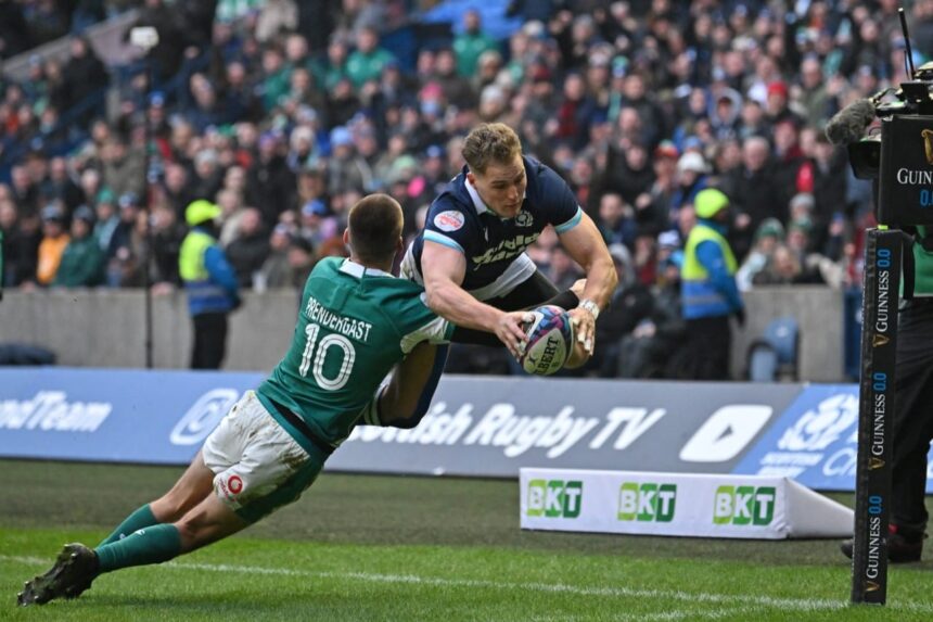 Duhan van der Merwe A Rising Star in International Rugby